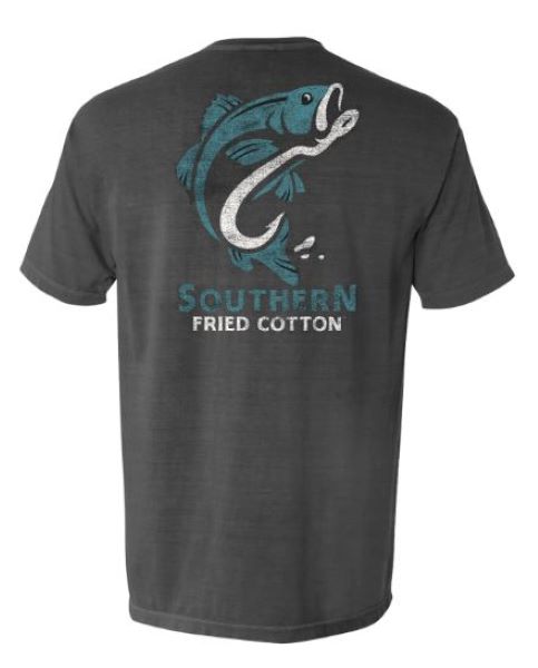 Southern Fried Cotton Pepper Bass Hook T-Shirt SFM11878