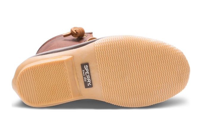 Sperry Brown Big Kids Saltwater Duck Boots YG55362