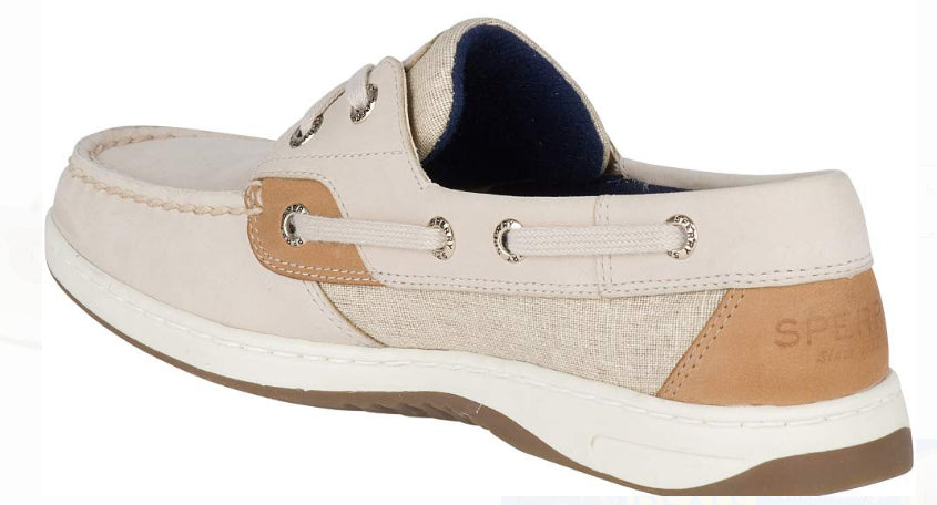 Sperry Linen Oat Bluefish Ladies Shoes STS83597