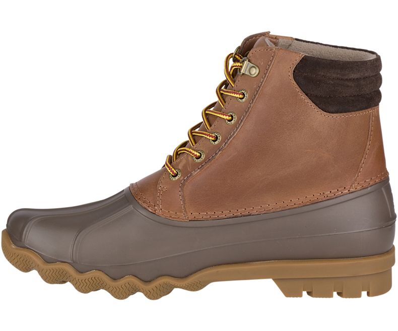 Sperry Tan/Brown Mens Avenue Duck Boots STS12126