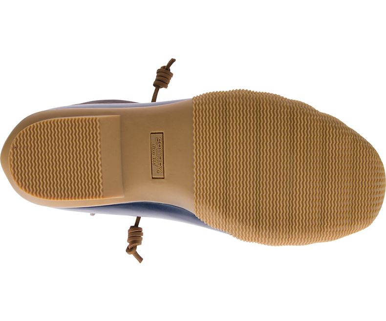 Sperry Tan/Navy Saltwater Womens Duck Boots STS91175
