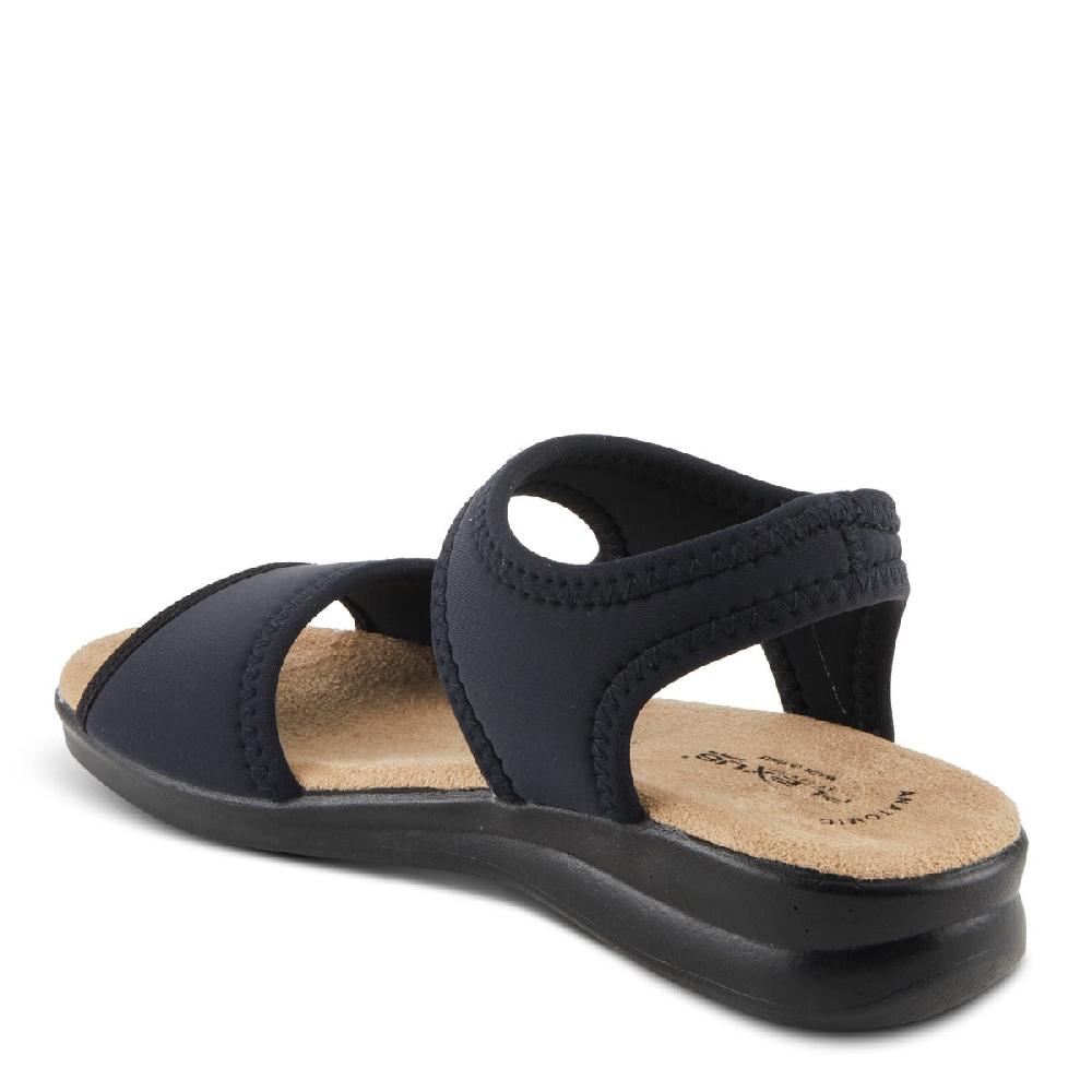 Spring Step Black Flexus Marya Women's Sandals MARYA-B
