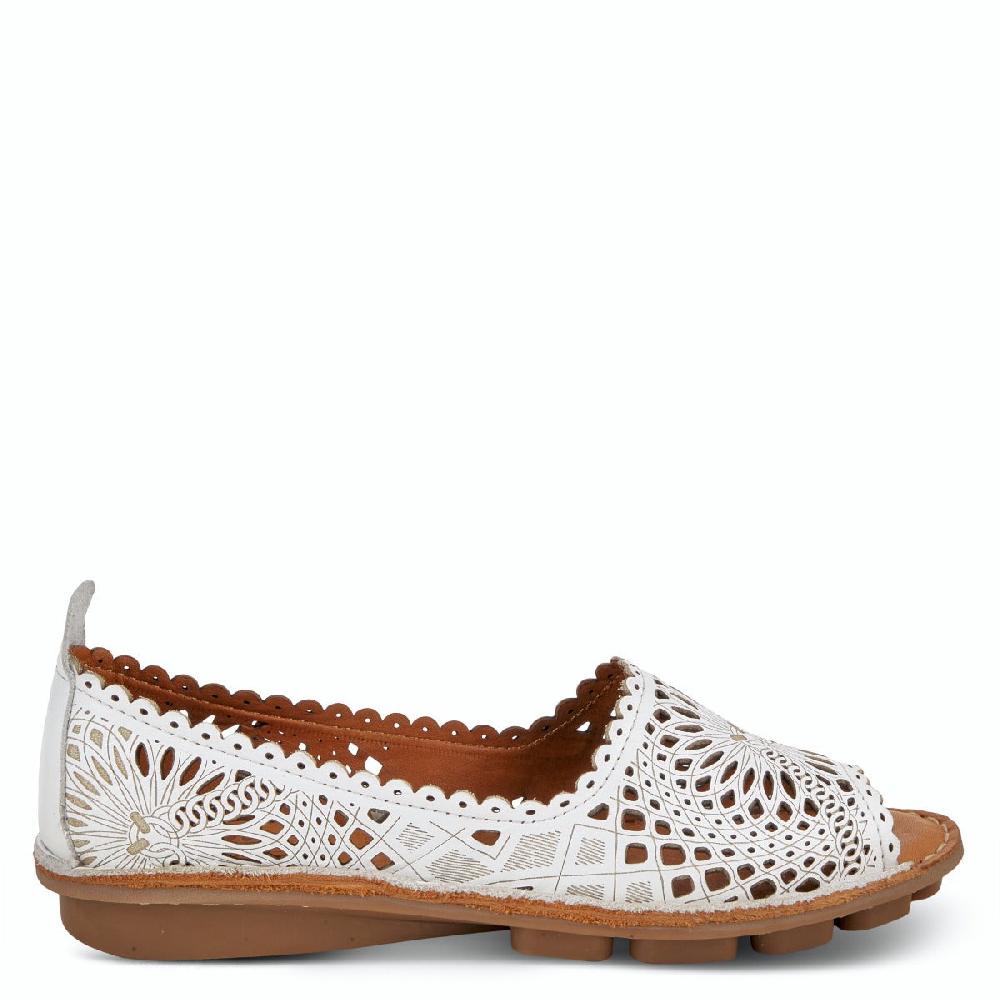 Spring Step White Brandal Women's Shoes BRANDAL-W