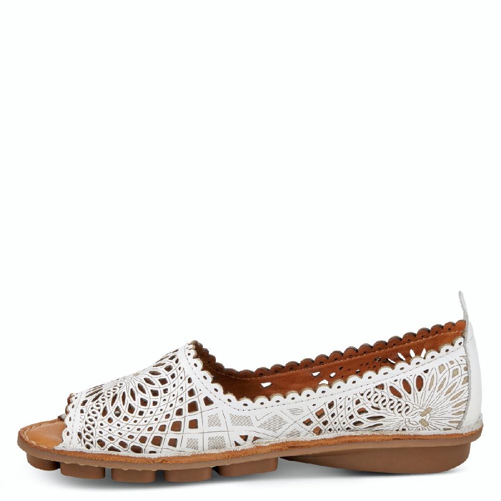 Spring Step White Brandal Women's Shoes BRANDAL-W