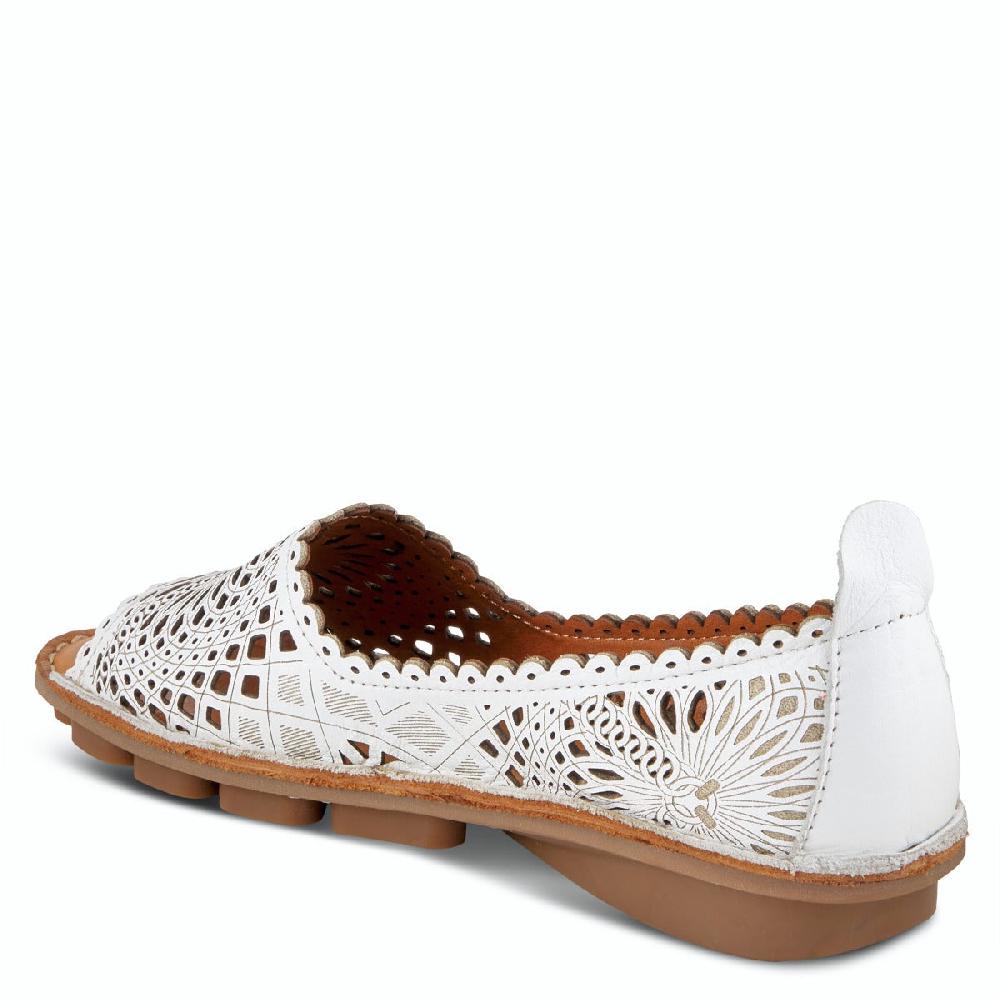 Spring Step White Brandal Women's Shoes BRANDAL-W
