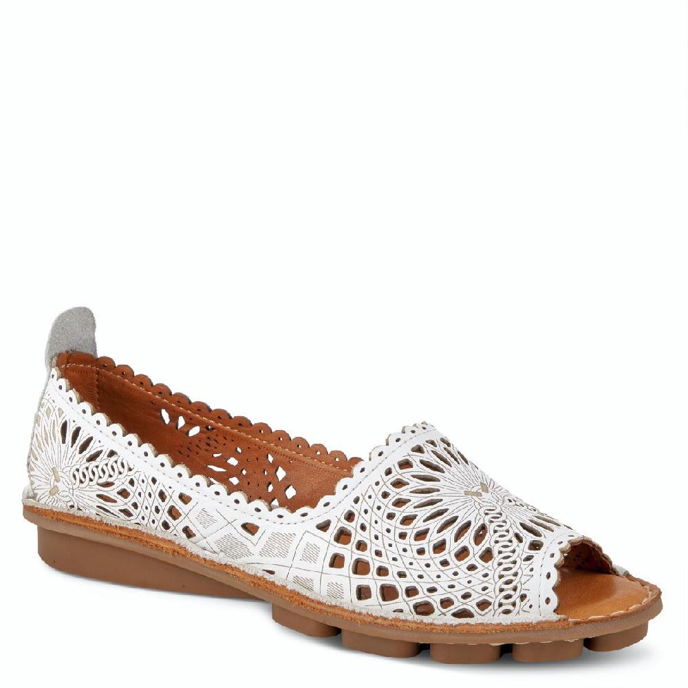 Spring Step White Brandal Women's Shoes BRANDAL-W