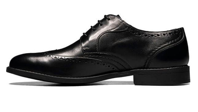 Stacy Adams Black Barlow Wingtip Oxford Mens Dress Shoes 20197-001