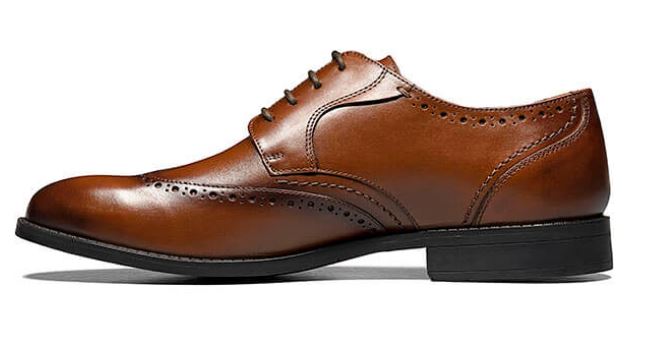 Stacy Adams Brown Barlow Wingtip Oxford Mens Dress Shoes 20197-232