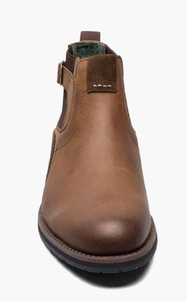 Stacy Adams Brown CH Oskar Plain Toe Men's Chelsea Boots 25554-215