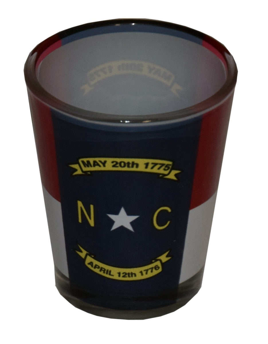 State Of North Carolina Flag Shot Glass 354780