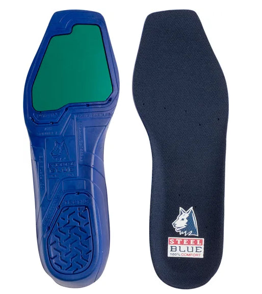 Steel Blue Men's Blue Heeler Pull On Western Steel Toe Boot 813945