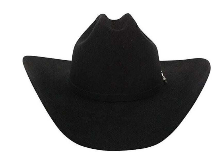 Stetson Black 4X Mens Apache Buffalo Wool Mens Cowboy Hat SBAPCH-7540