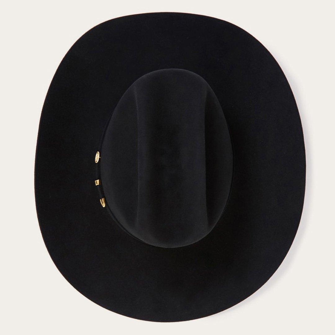 Stetson Black El Presidente 100X Premier Cowboy Hat SFPRES-4840
