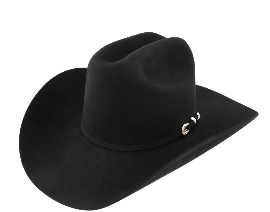 Stetson Black Lariat 5X Cowboy Hat SFLRAT-4542