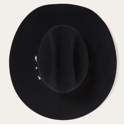 Stetson Black Shasta 10X Premier Cowboy Hat SFSHAS-7540-07