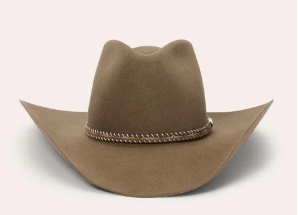 Stetson Driftwood Acoustic 6X Cattleman Crown Cowboy Hat SFACST-4442B5