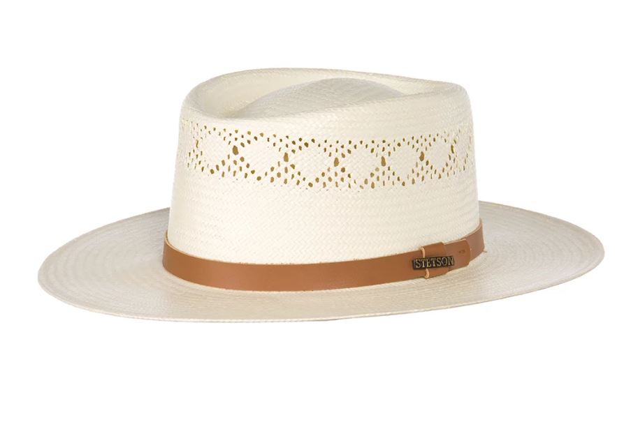 Stetson Natural Brentwood Vented Straw Outdoor Hat OSBTWD-0230