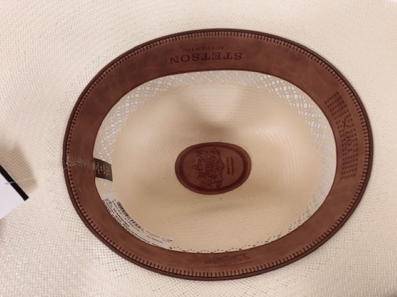 Stetson Natural Glassin Western Hat SSGLSN-5142