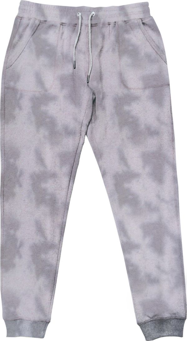 Stillwater Supply Grey Tie Dye Ladies Jogger Sweatpant P2864-004-CSL-G