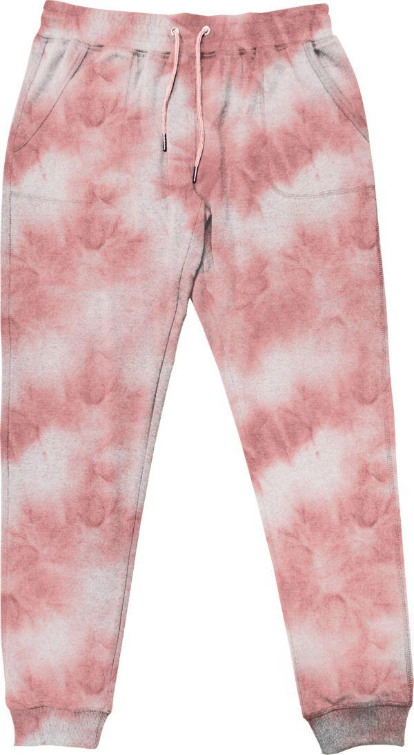 Stillwater Supply Pink Tie Dye Ladies Jogger Sweatpant P2864-004-CSL-P