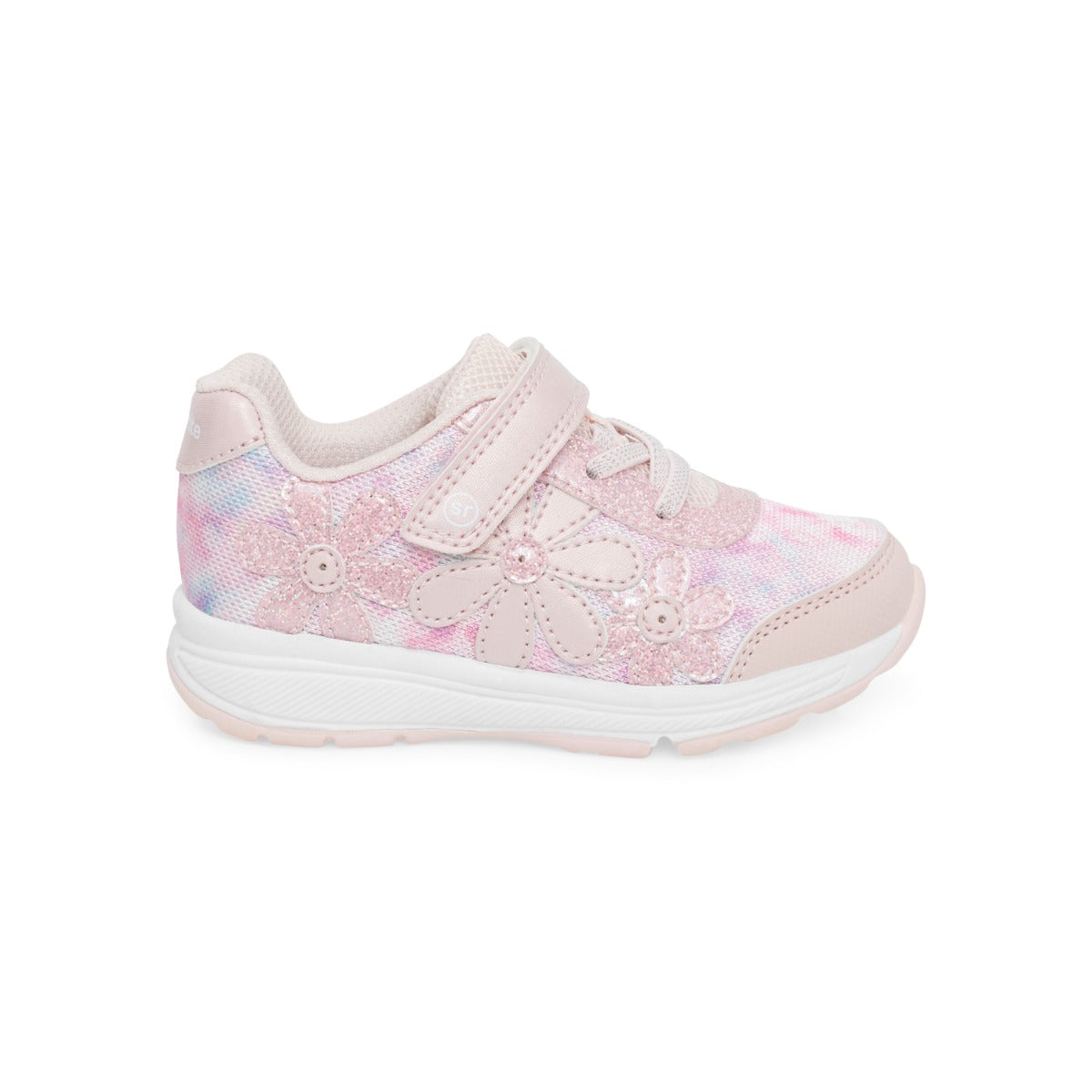Stride Rite Blush SR Lighted Glimmer Toddler Girl's Sneakers (Sizes 7-10 Including Half Sizes) BG032704