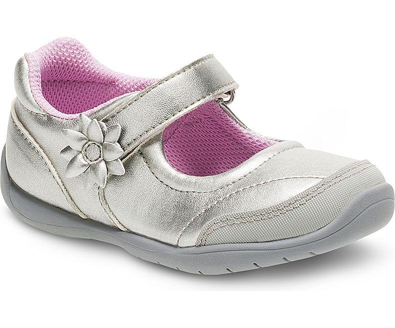 Stride Rite Marien Mary Jane Silver Toddler BG55250AC