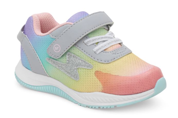 Stride Rite Rainbow Storm 2 Lighted Toddler Girls Sneakers KG021402