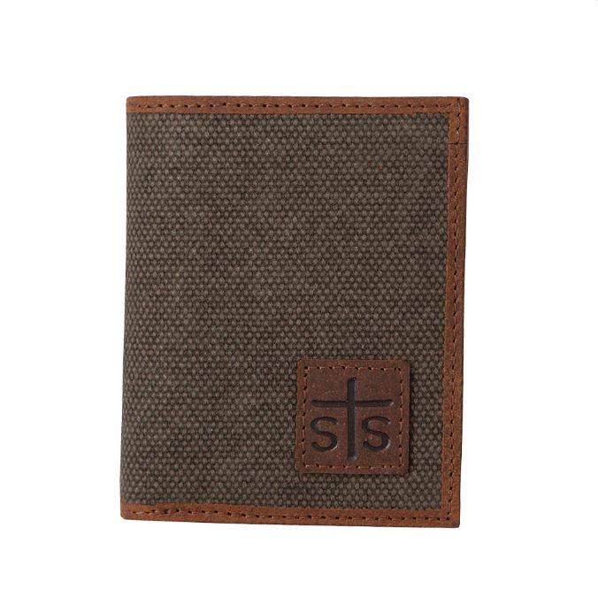 STS Ranchwear Foreman Canvas Hidden Cash Wallet STS61185