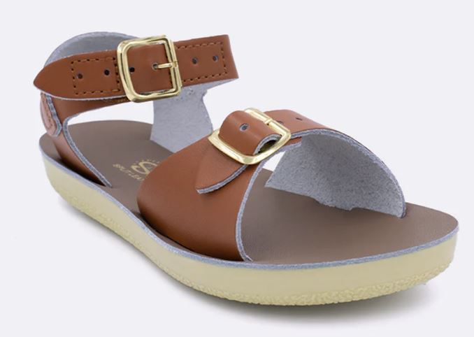 Sun-San Surfer H&L Tan Little Kids Sandals 1705V