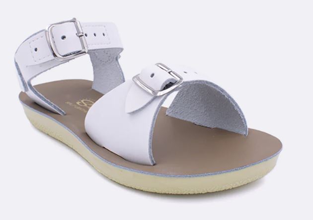 Sun-San Surfer H&L White Little Kids Sandals 1703V