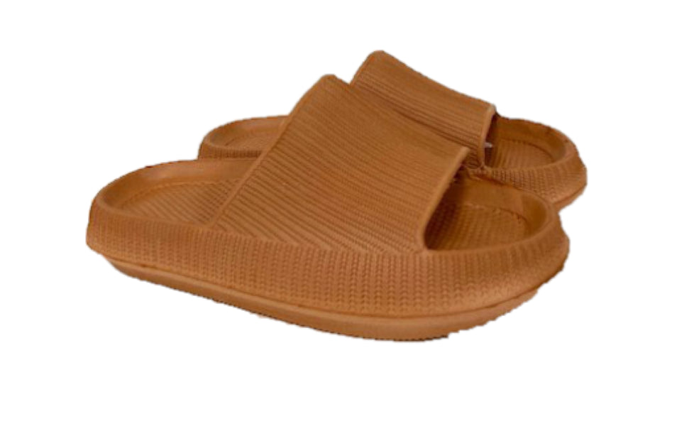 Surf7 Beige Women's Slip on Slides 360W-BEIGE