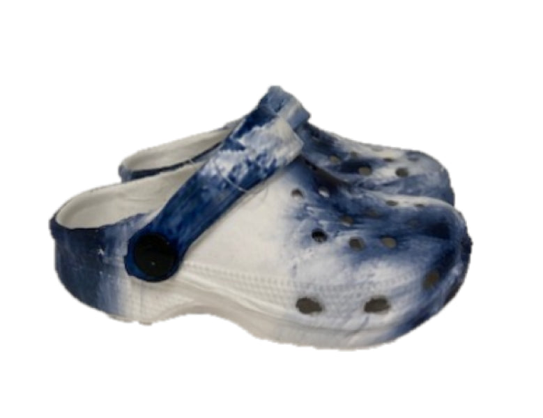 Surf7 Blue and White Toddler Clogs FF280T-BLUWHT