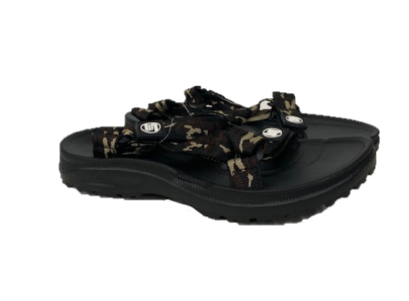 Surf7 Brown Childrens Sandals with Adjustable Straps FF382B-BROWN