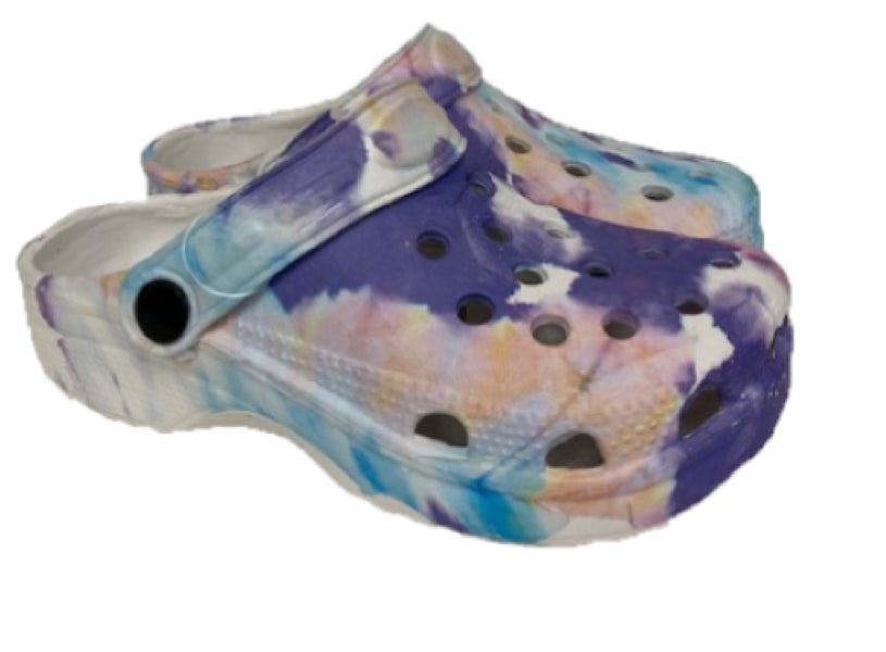 Surf7 Purple Multicolor Childrens Clogs FF280G-PPLMULTI