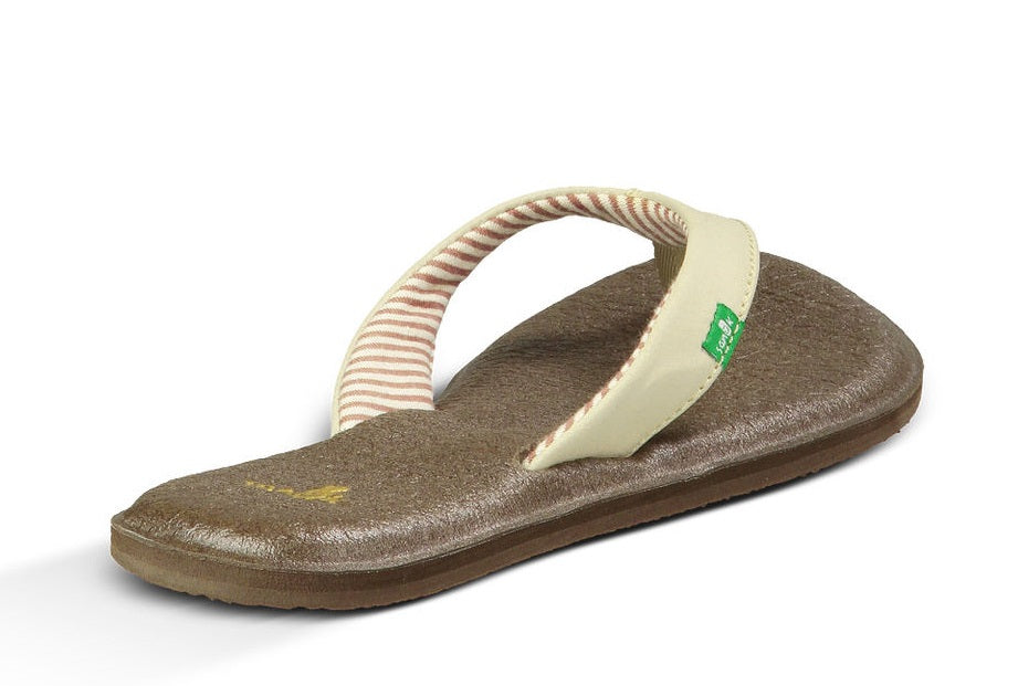 SWS10577-LNTR Women's Light Natural YOGA CHAKRA Sanuk Sandals