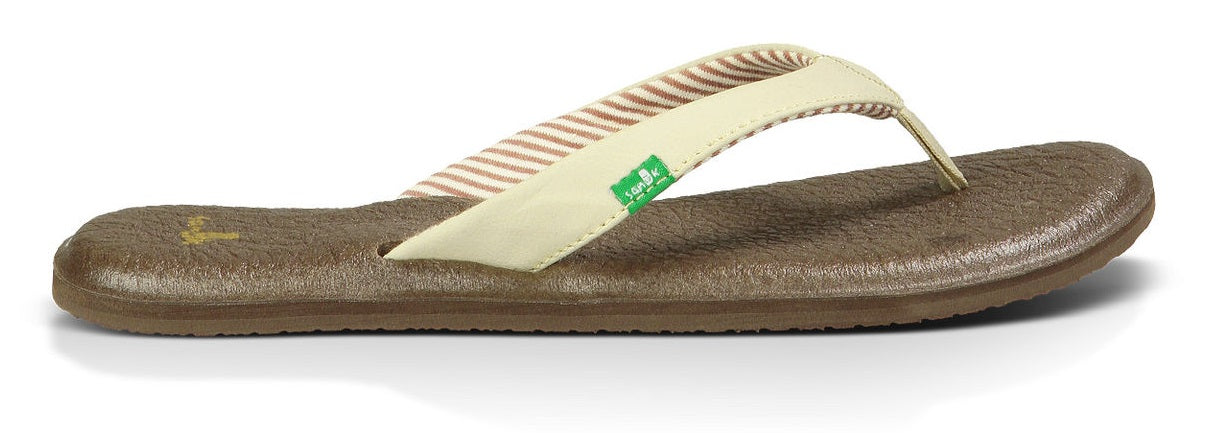 SWS10577-LNTR Women's Light Natural YOGA CHAKRA Sanuk Sandals