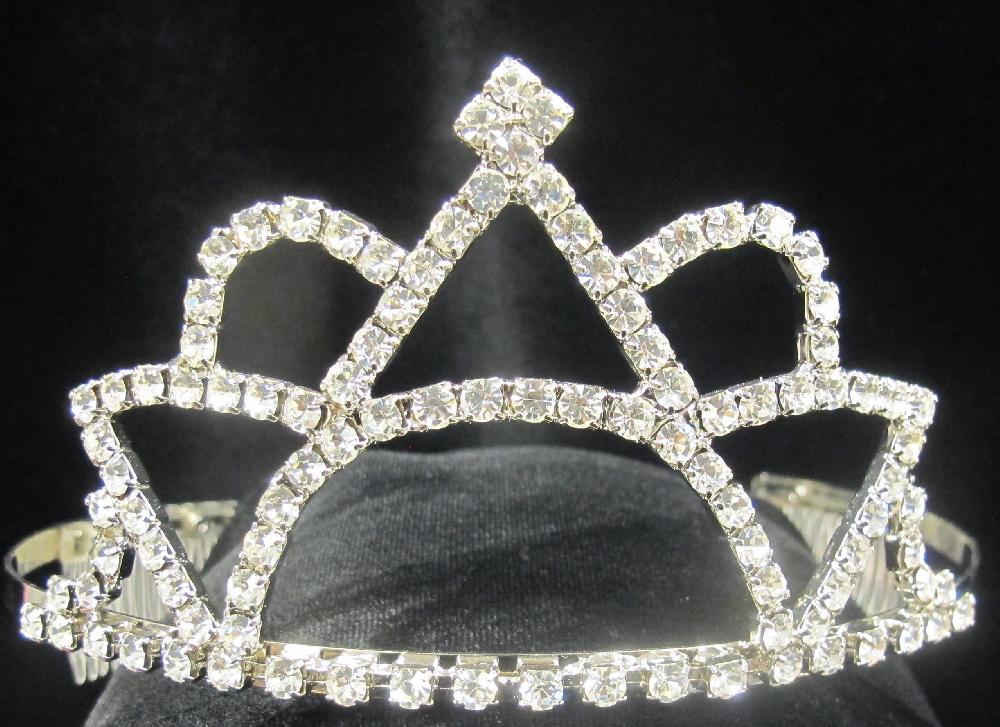 T-31 SUNRISE AND POINTED AND CURVED MOUND TIARA