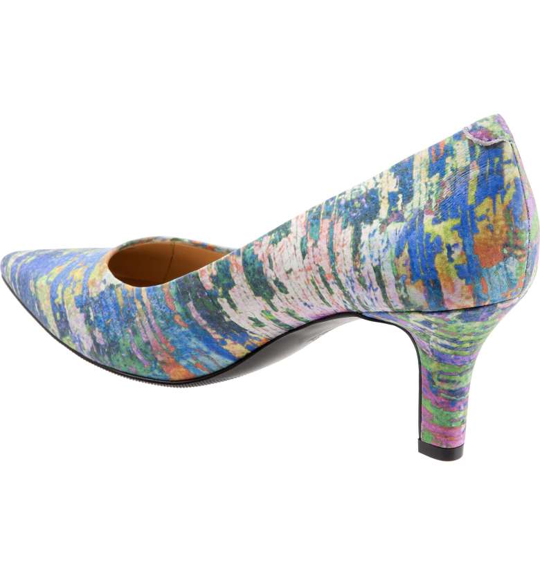 T1714-908 Monet Multi Noelle 2.5 Inch Heel Womens Trotter Dress Pump