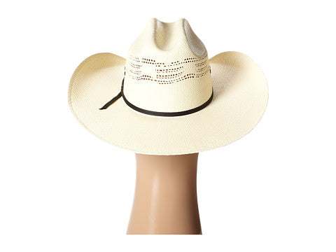 T71800 Twister Bangora Straw Western Cowboy Hat