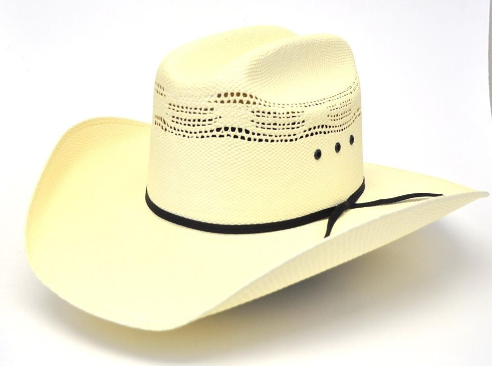 T71800 Twister Bangora Straw Western Cowboy Hat