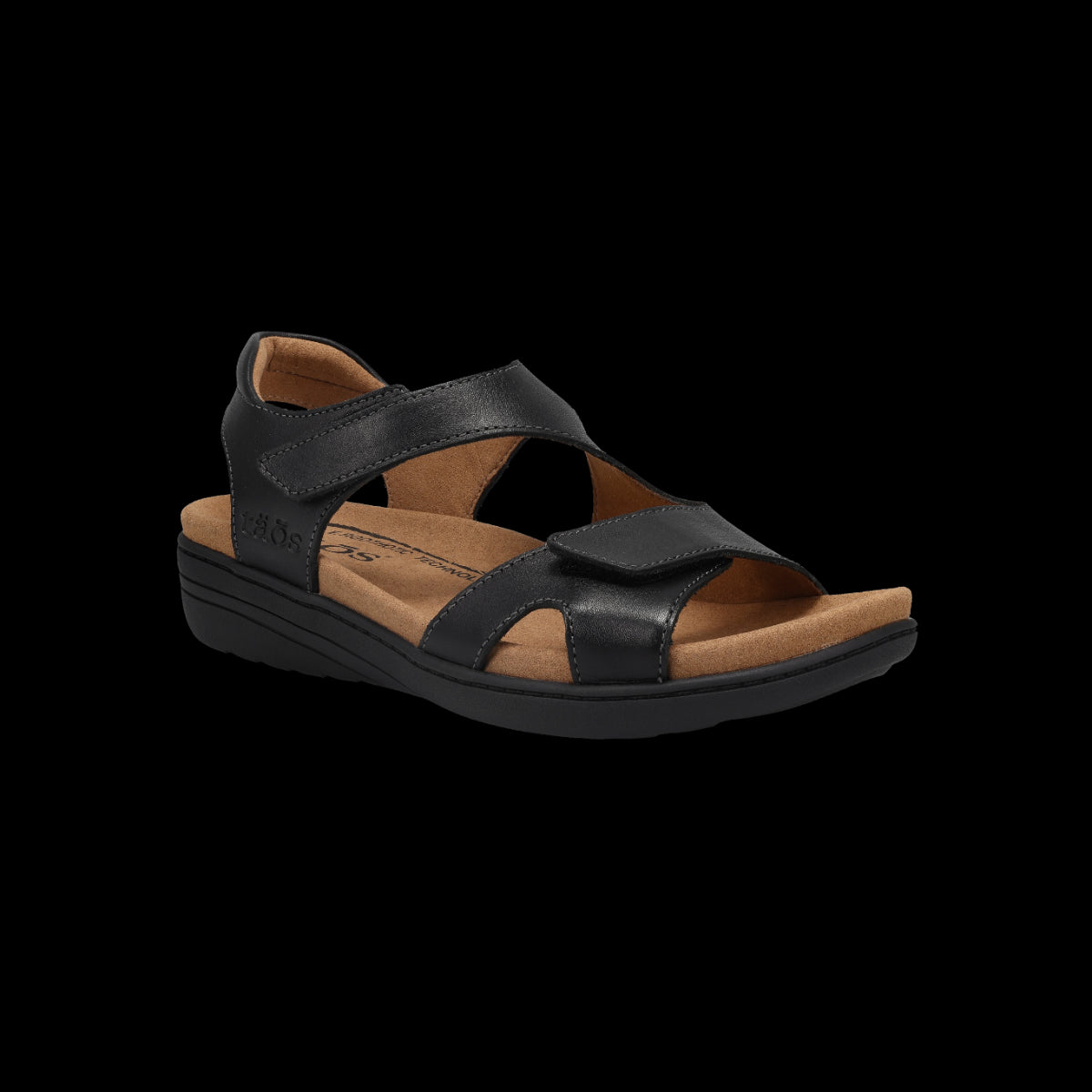 Taos Black Serene Women's Sandals SRE-14178-BLK