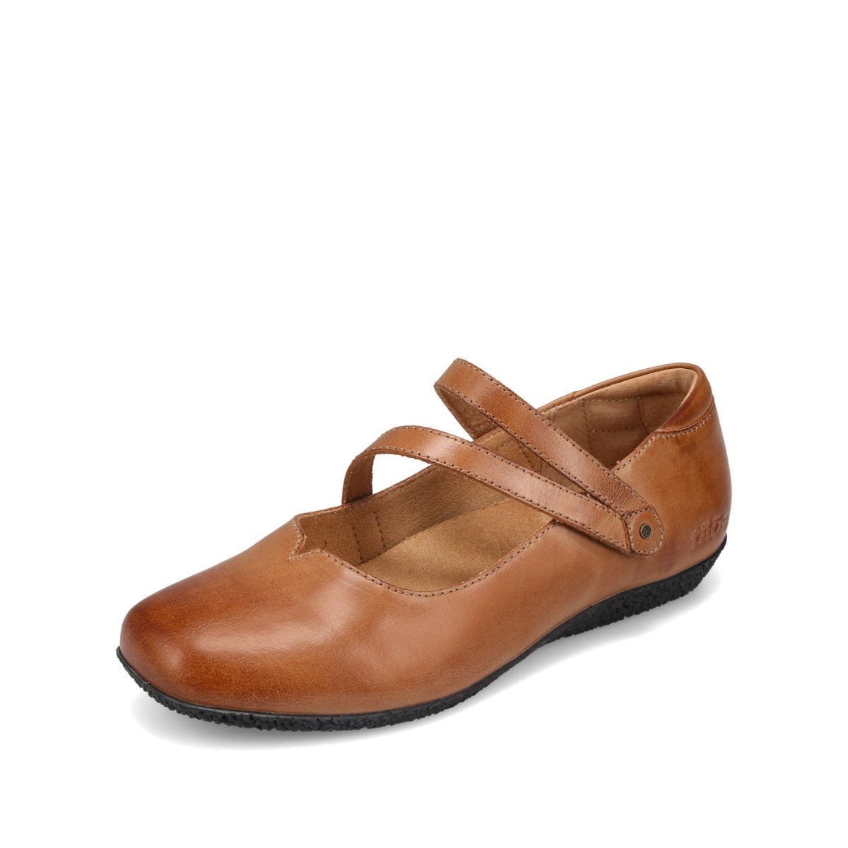 Taos Caramel Banter Women's Mary Jane Flat Shoes BRN-14209-CARA