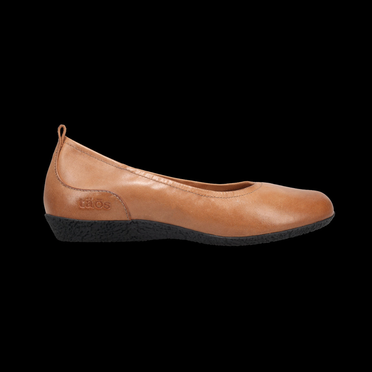 Taos Caramel Chit Chat Women's Ballet Flat Shoes CHT-14210-CARA
