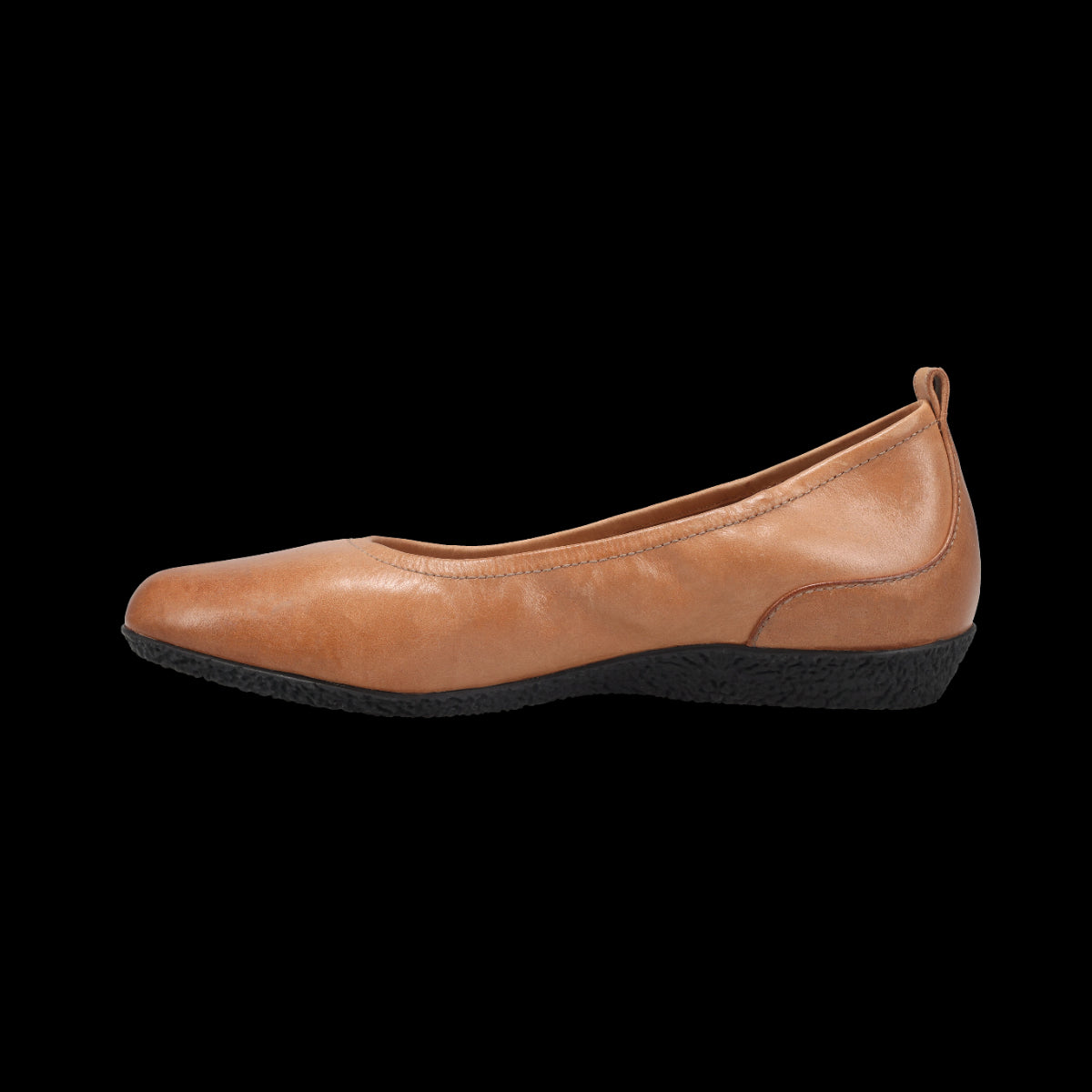 Taos Caramel Chit Chat Women's Ballet Flat Shoes CHT-14210-CARA