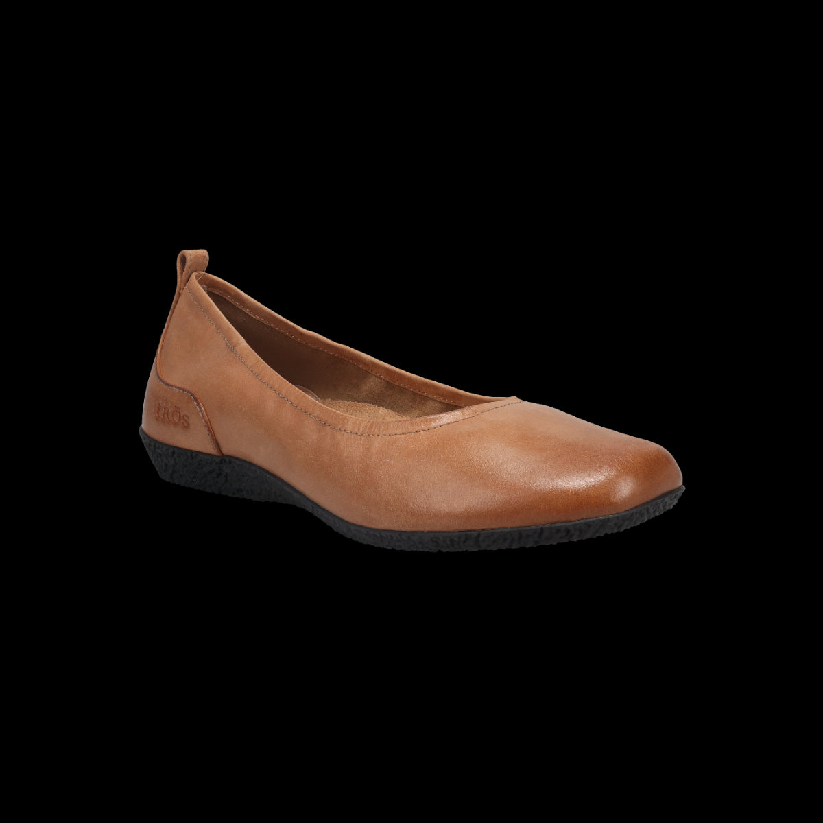 Taos Caramel Chit Chat Women's Ballet Flat Shoes CHT-14210-CARA
