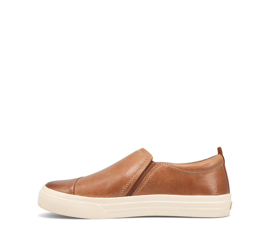 Taos Caramel Twin Gore Lux Women's Slip On Sneakers TGX-14078-CARA
