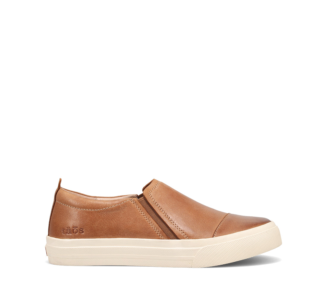 Taos Caramel Twin Gore Lux Women's Slip On Sneakers TGX-14078-CARA