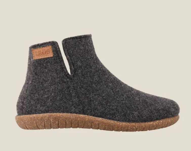 Taos Charcoal Good Wool Women's Casual Ankle Boots GDW-3302-CHA