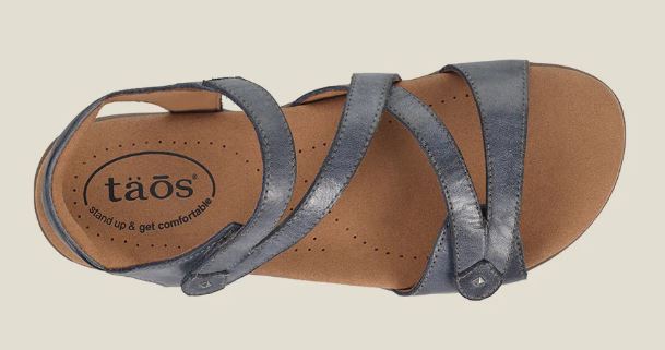 Taos Dark Blue Big Time Women's Comfort Sandals BGT-14132-DKBL