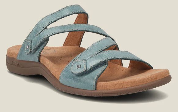 Taos Double U Teal Womens Comfort Sandals DBU-13930